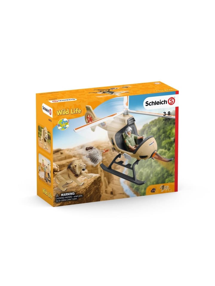 Schleich Wild Life Helikopter Tierrettung in Mehrfarbig ab 3 Jahre günstig kaufen onesize