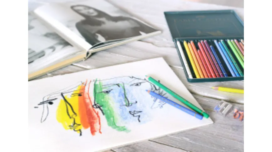 FABER-CASTELL Buntstifte Polychromos 24er-Metalletui