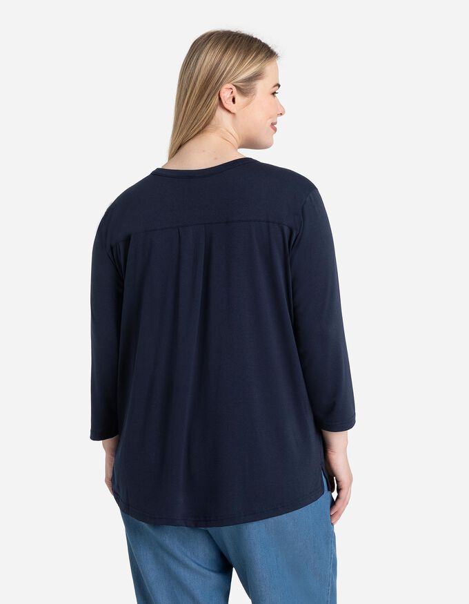 Langarmshirt - Viskose-Anteil