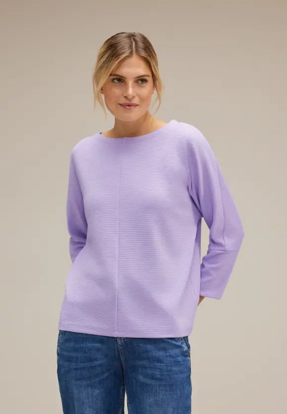 Street One Strukturshirt mit 3/4-Arm