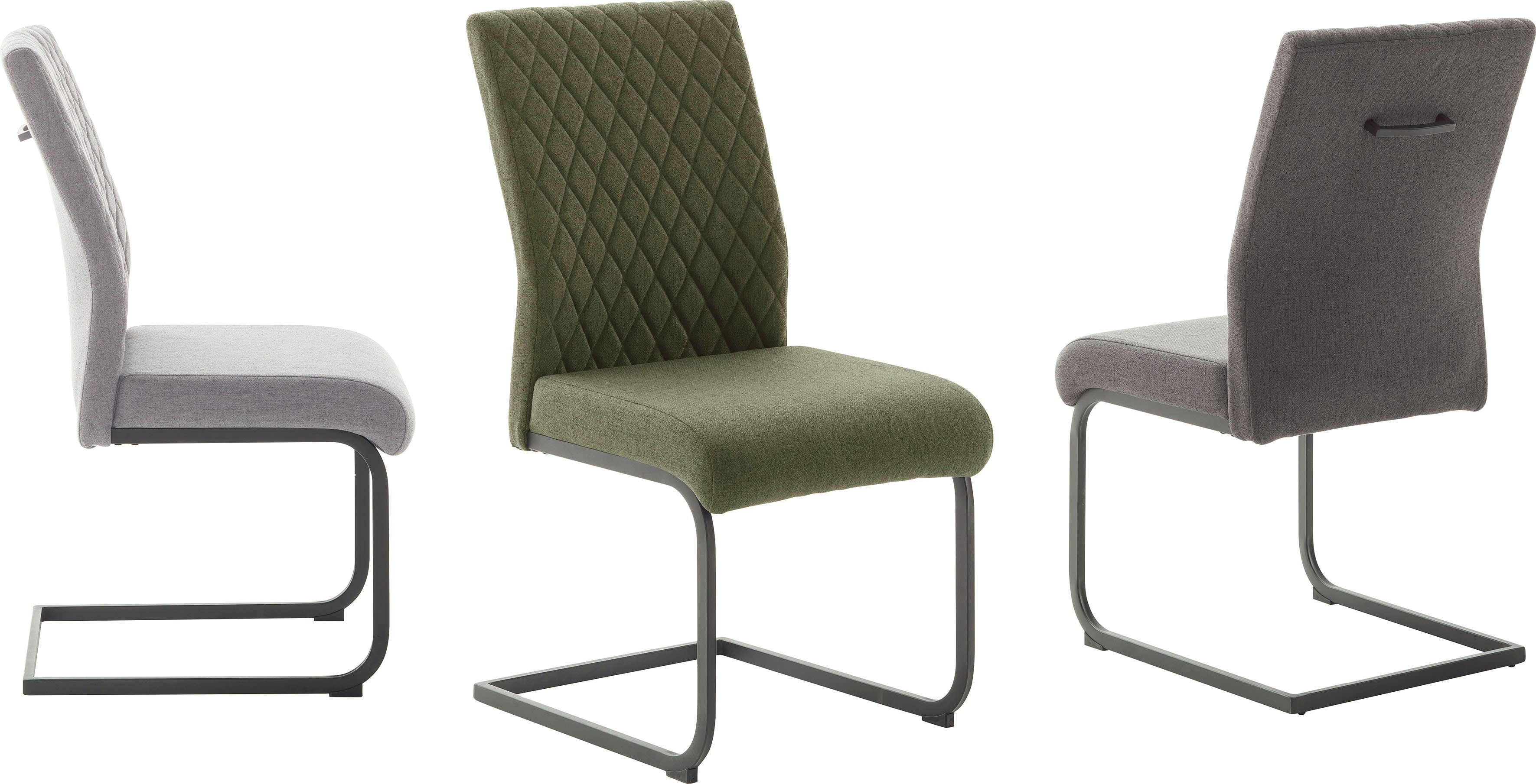 MCA furniture Freischwinger Asti, 150kg belastbar mit Aqua Resistant Bezug