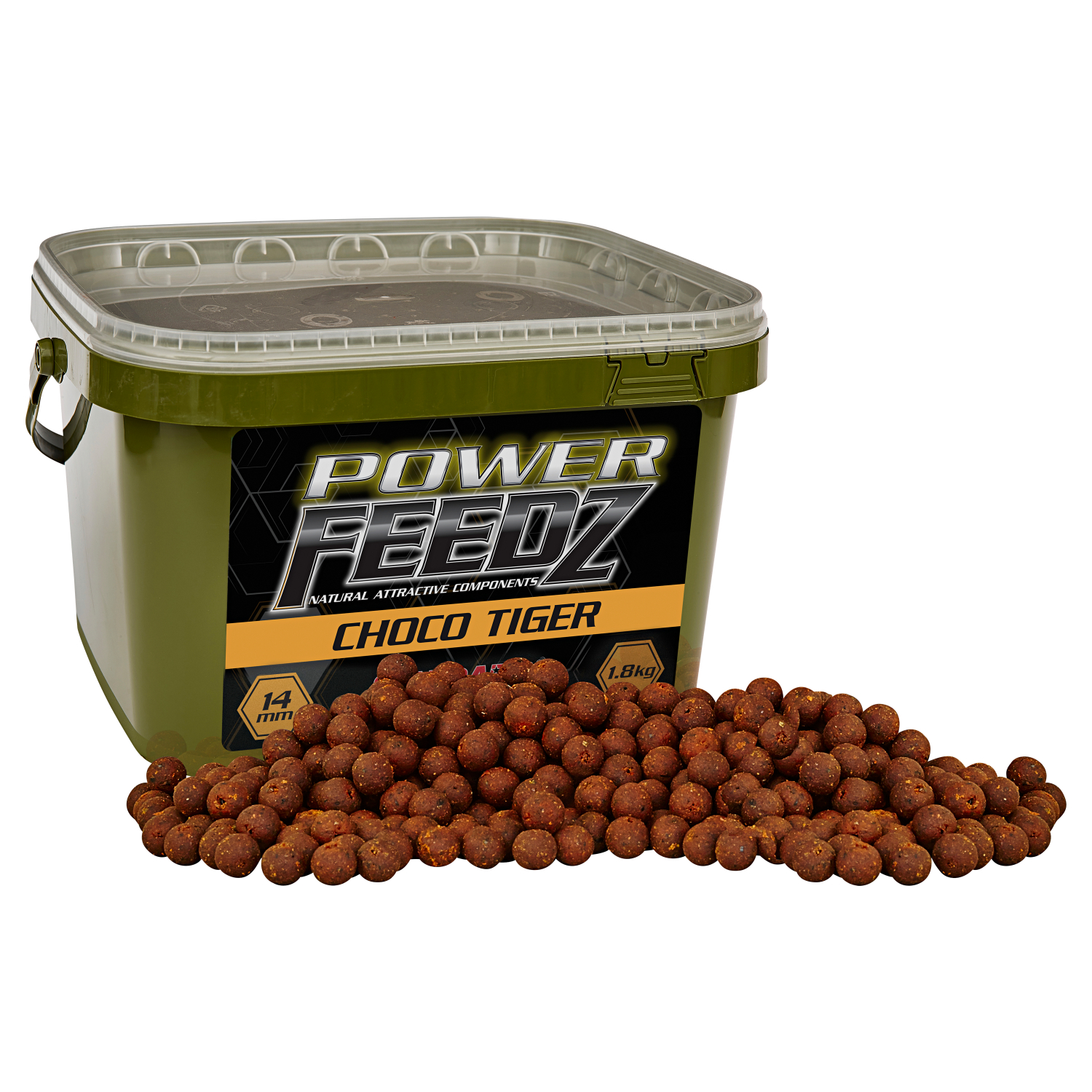 Starbaits Boilies Power Feedz (Choco Tiger)