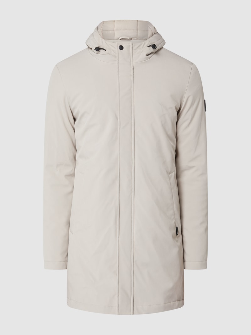 Parka mit Wattierung Modell 'Deston' in taupe