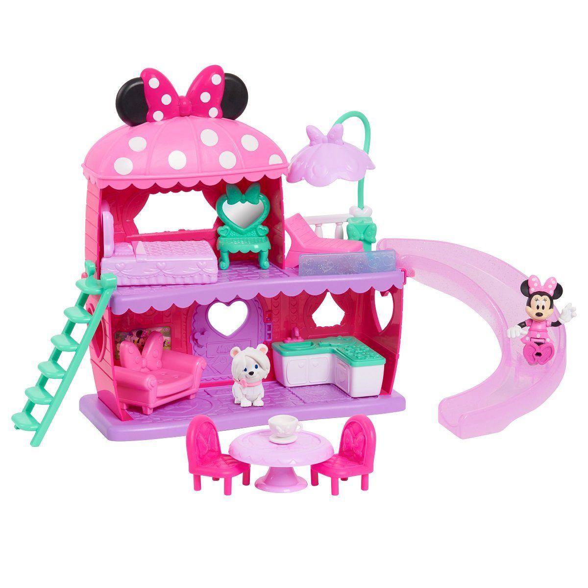 JUST PLAY Spielfigur Minnie Mouse Home Playset Minnie Mouse Haus Spielset