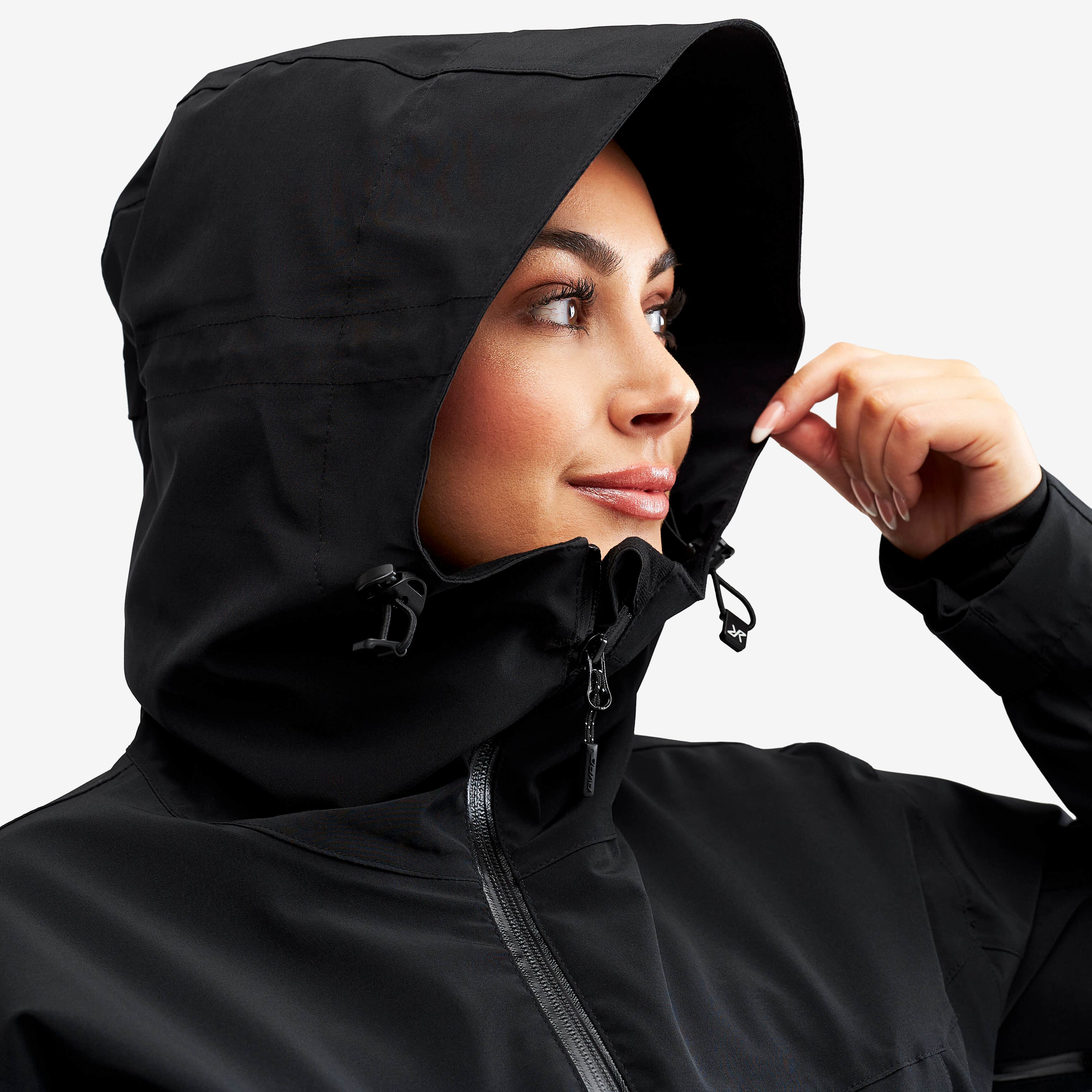 Monsoon Jacket Femme Black