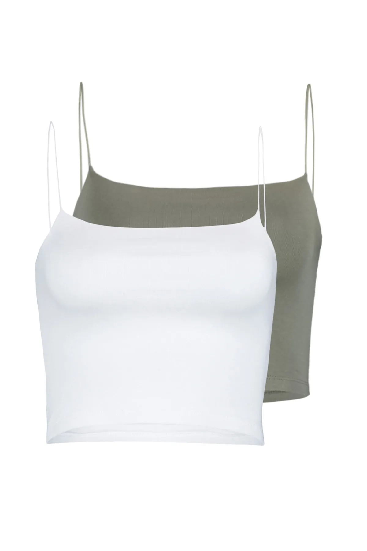 Trendyol Collection  Unterhemd - Khaki - Slim Fit