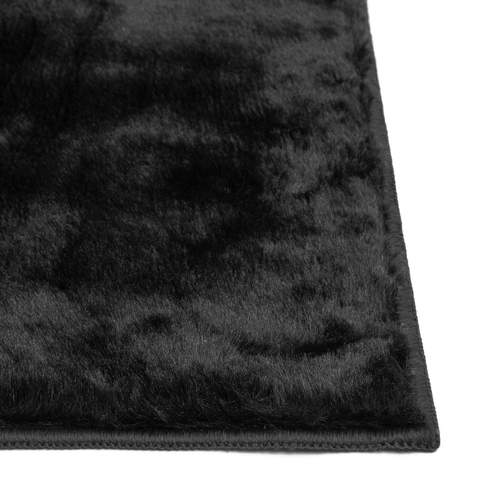 Hochflor-Teppich Soft Paradise, Erhältlich in 7 Farben & 3 Größen, Teppichläufer, Karat, Rechteckig, Höhe: 22 mm, pflegeleicht, Wohnzimmer