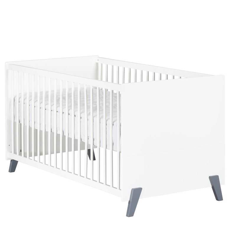 Lit bébé évolutif 140x70 Little big bed Joy gris