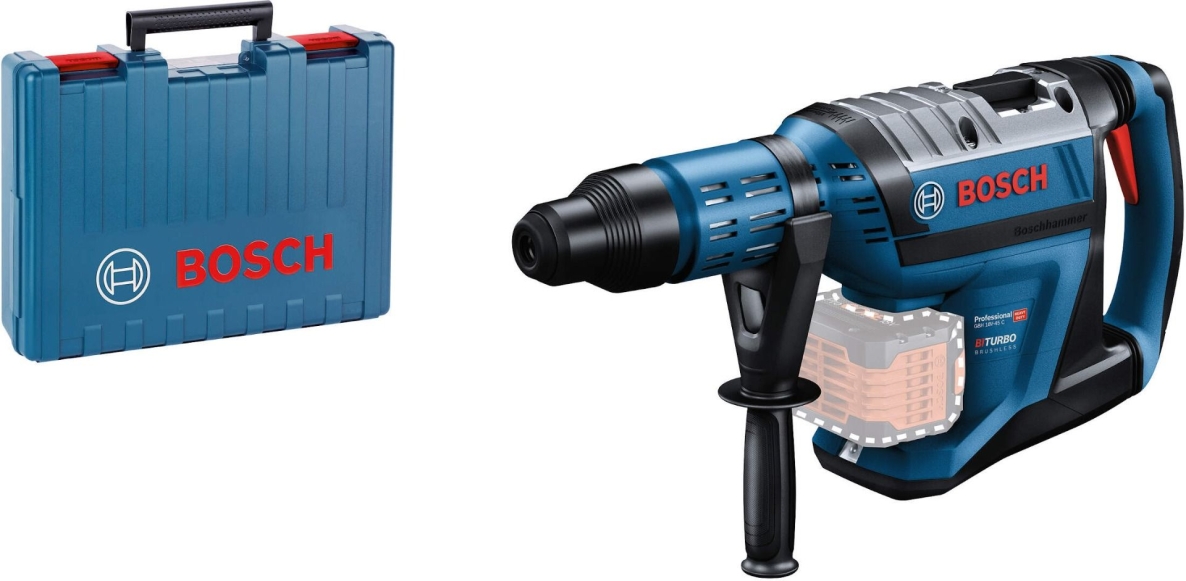 Bosch Blue 0611913000 GBH 18V-45 C Kombihammer SDS-max 18V (ohne Akkus und Ladegerät)