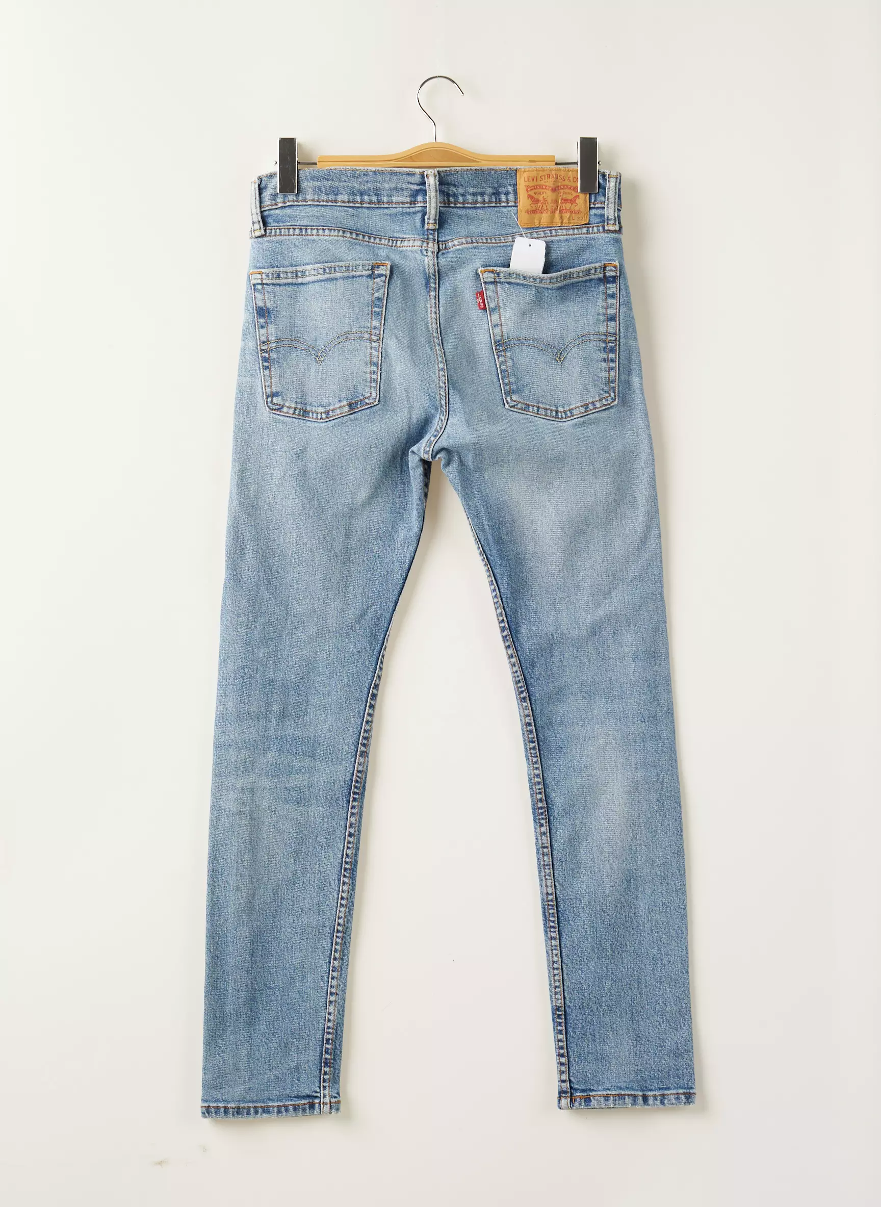 Levis Jeans Coupe Slim Homme couleur bleu