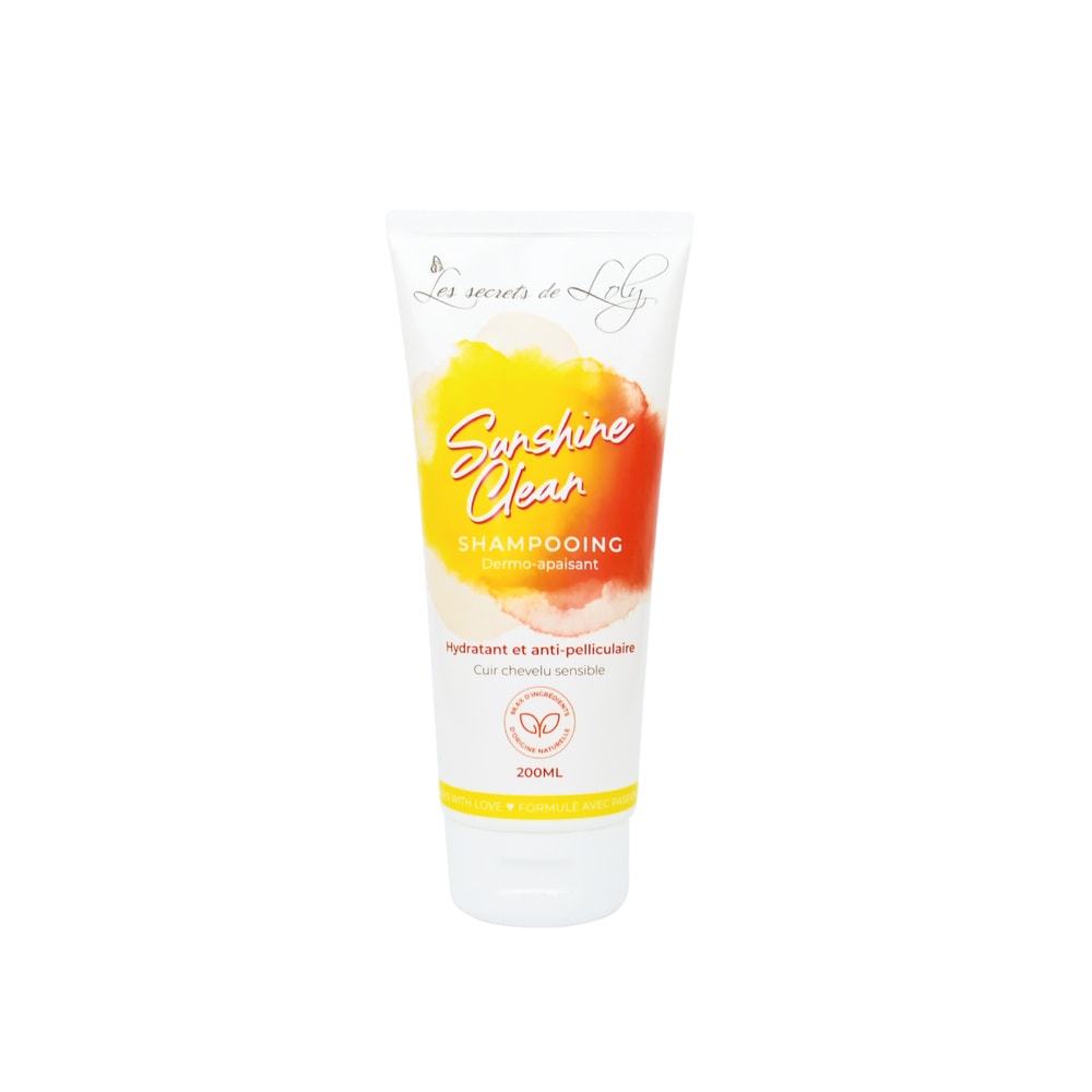 les secrets de loly SUNSHINE CLEAN SHAMPOING DERMO-APAISANT HYDRATANT ANTIPELLICULAIRE