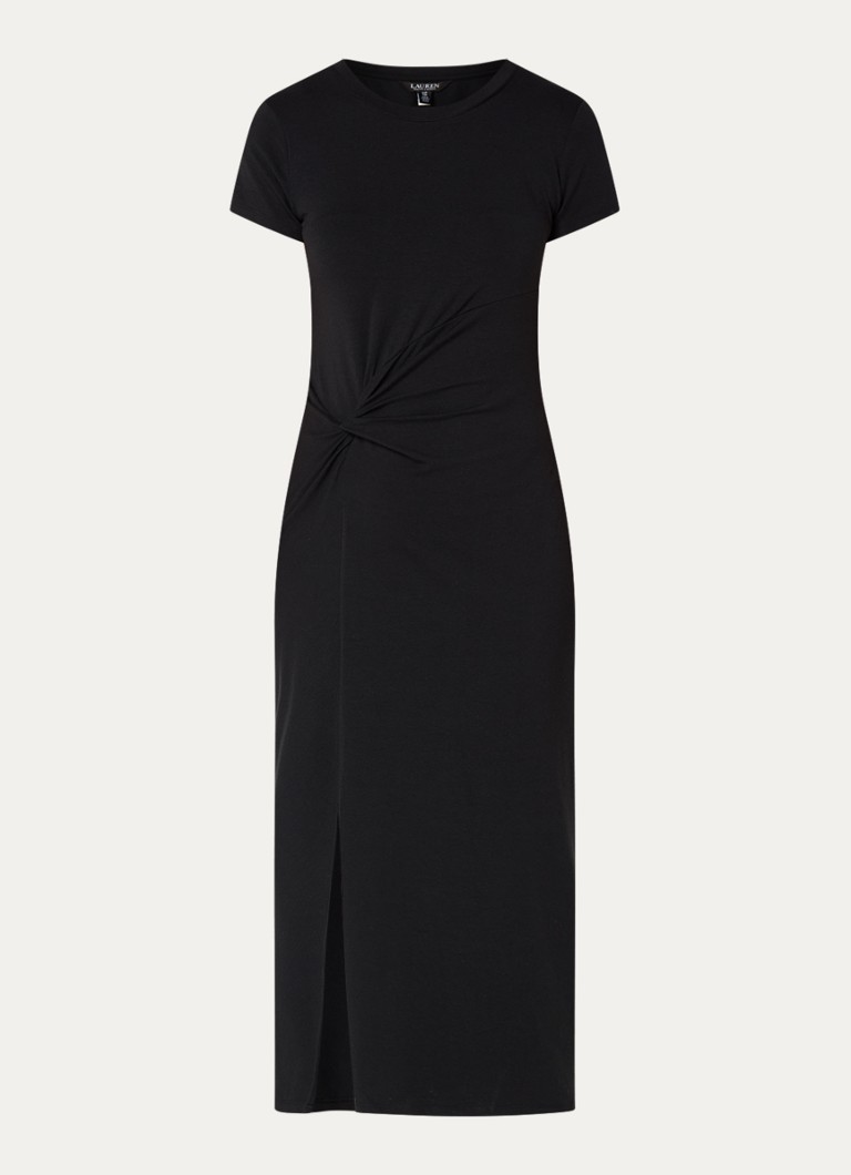 Ralph Lauren maxi haljina s naborima i prorezom