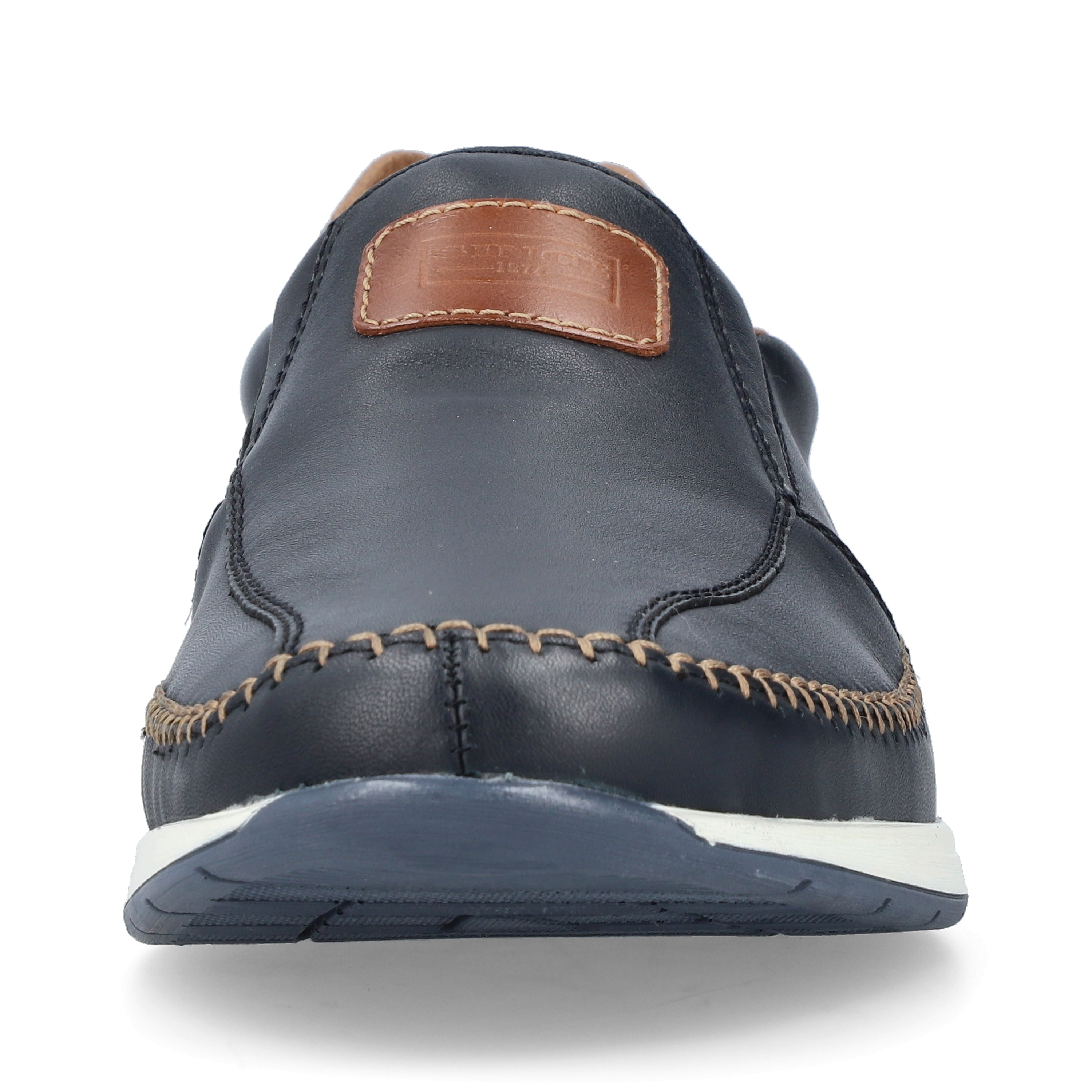 Rieker Herren Slipper ozeanblau