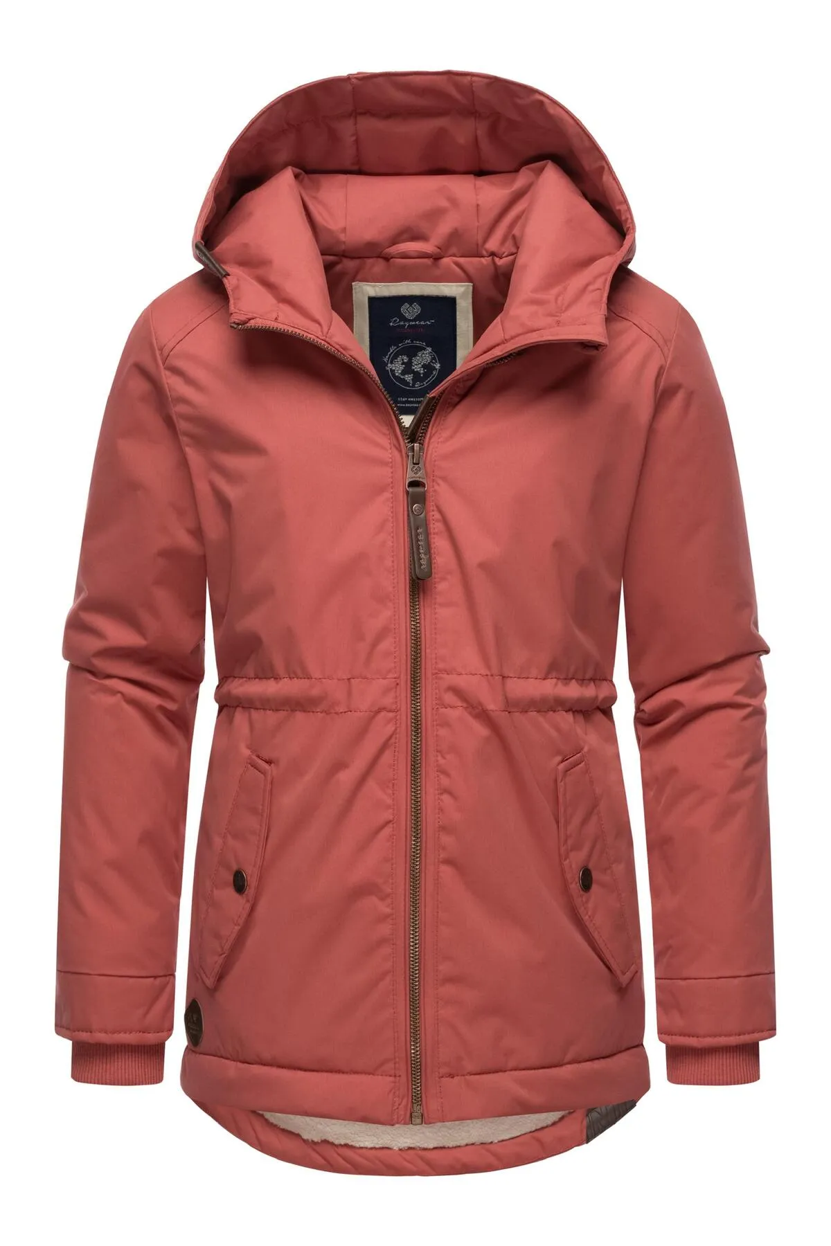 Ragwear  Winterjacke - Rosa - Basic