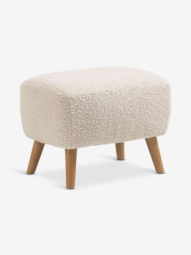 Puff VILDSUND 52x41 tecido cru
