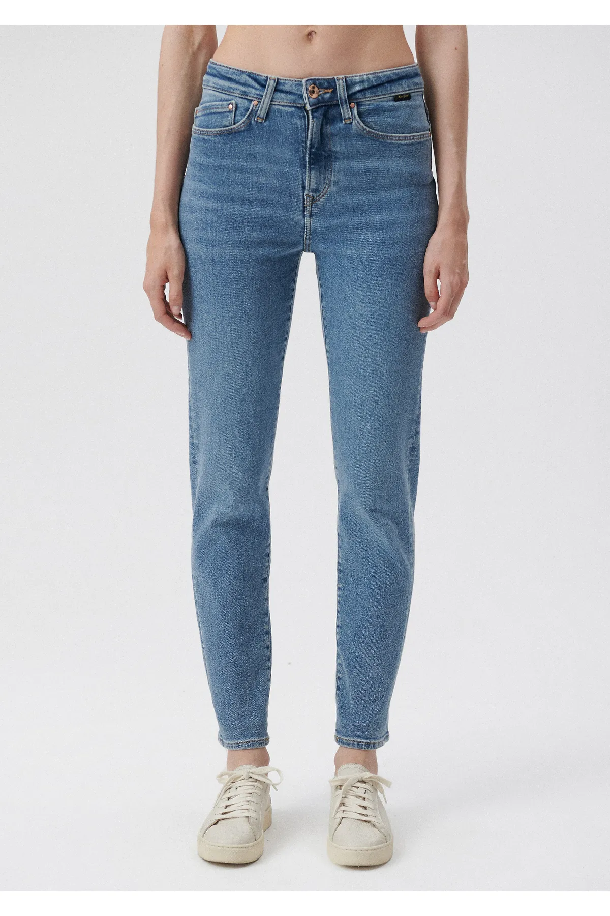 Mavi  Cindy Gold Shape Shaded Indigo Blue Jeanshose 100277-33555