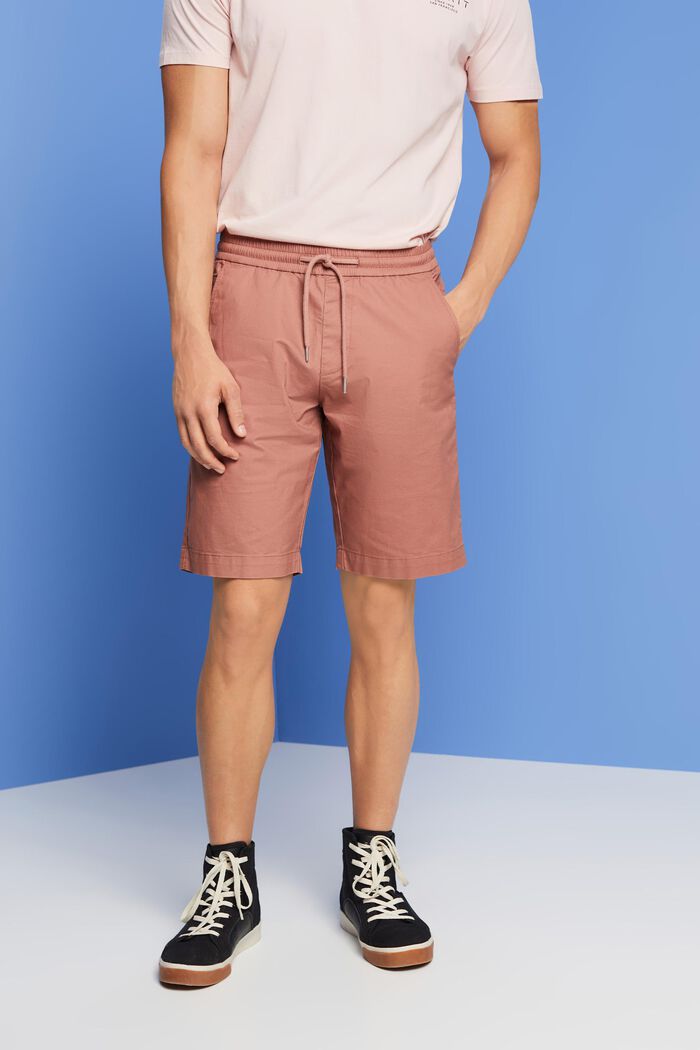 Shorts aus Baumwolltwill