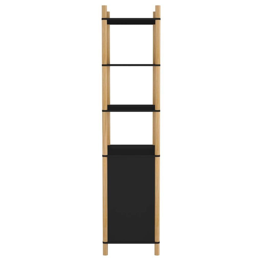vidaXL Sideboard Highboard Schwarz 60x40x173 cm Holzwerkstoff (1 St)