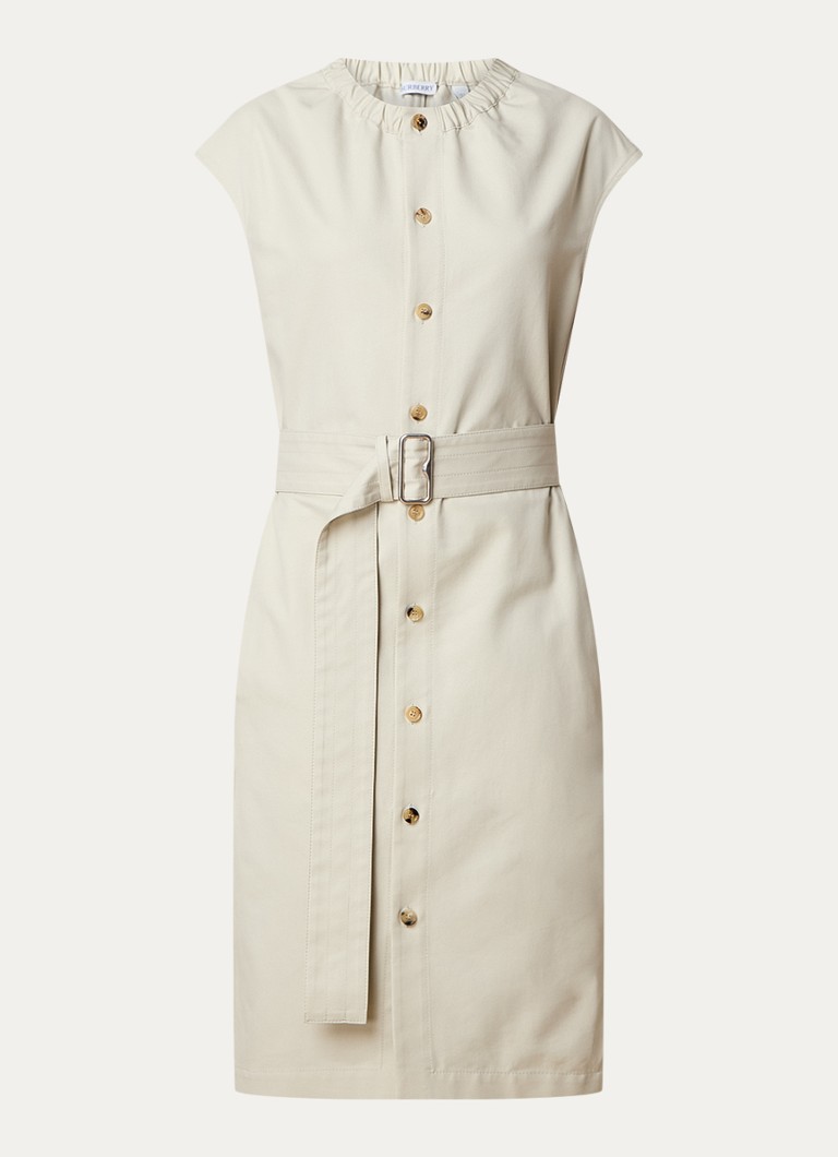 Abito chemisier midi Burberry con cintura