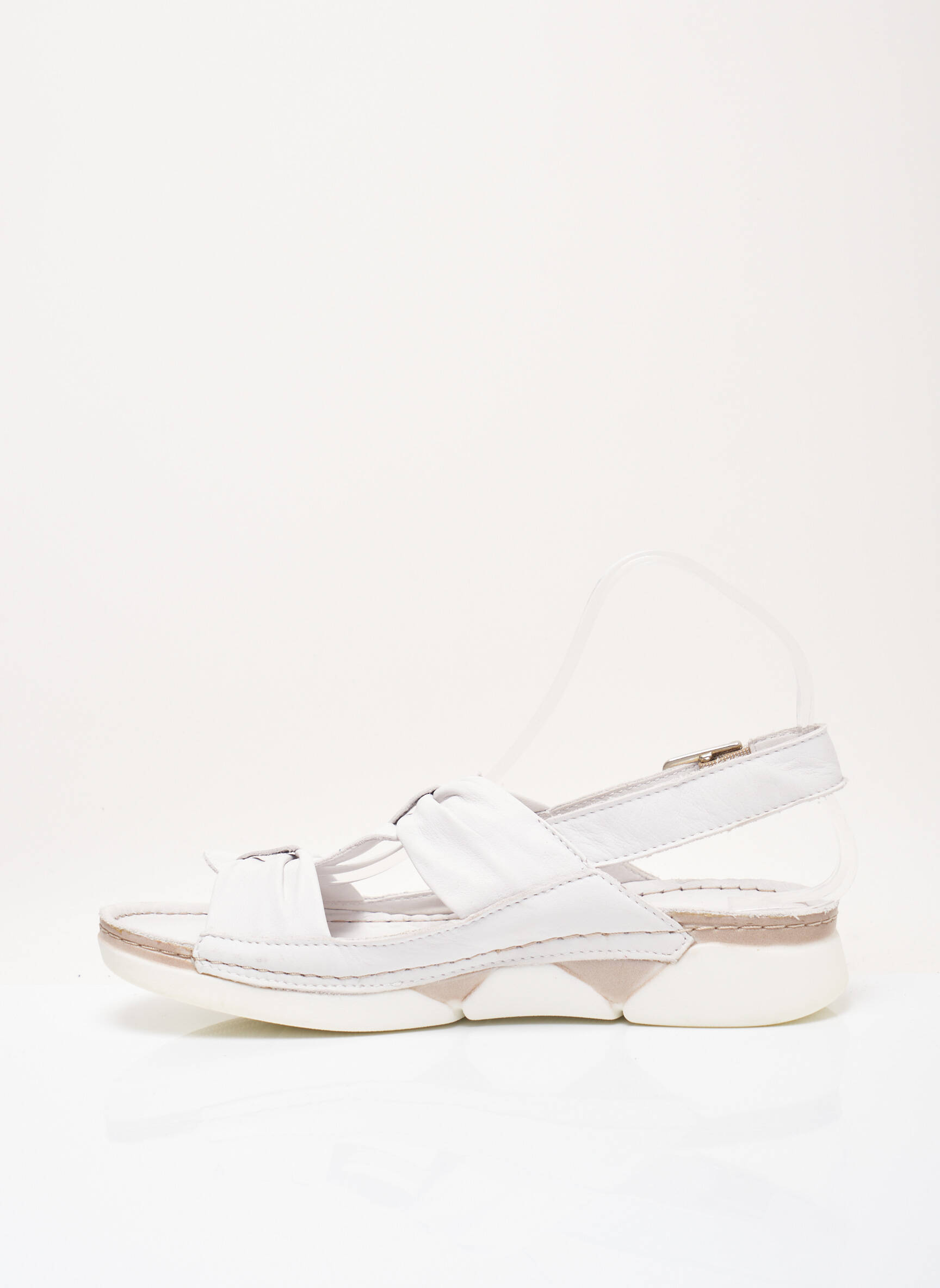 Andrea Conti Sandales Nu Pieds Femme couleur blanc
