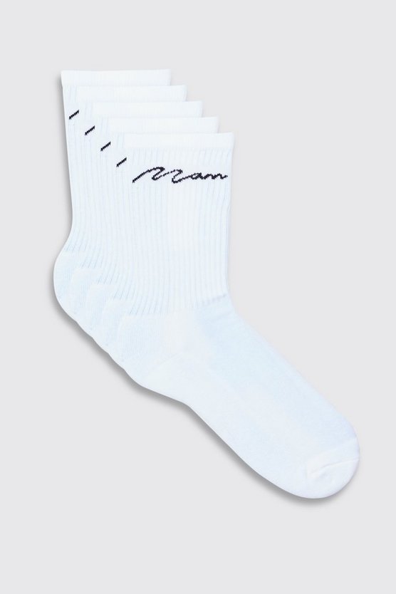 5er-Pack Man Signature Sport-Socken