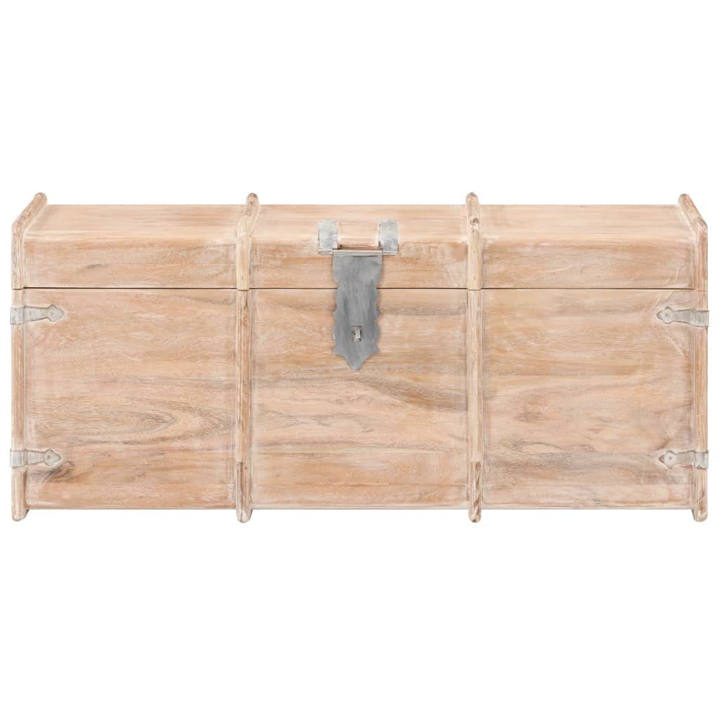 vidaXL Aufbewahrungsbox Holztruhe 90x40x40 cm Akazie Massivholz (1 St)
