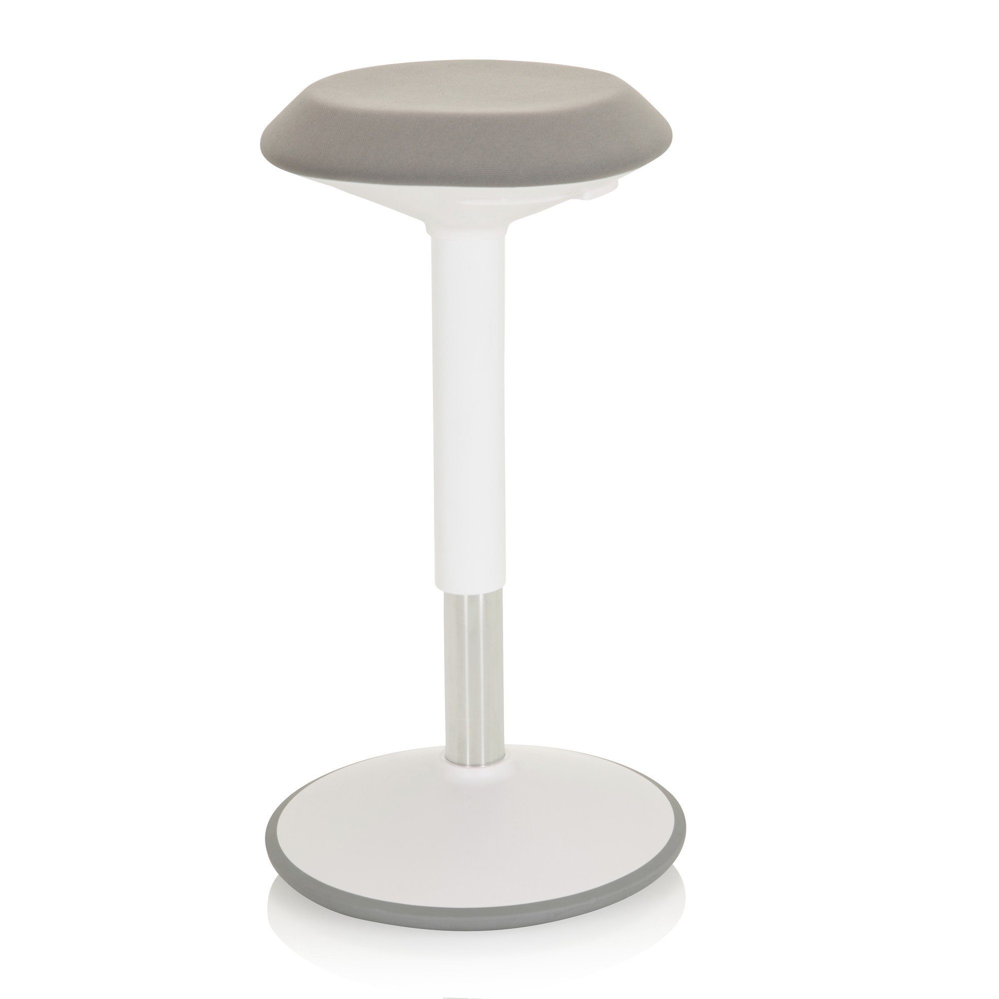 hjh OFFICE Stehhilfe Stehhilfe BALANCE SIT III W Stoff ohne Armlehnen, Hocker, Bürohocker