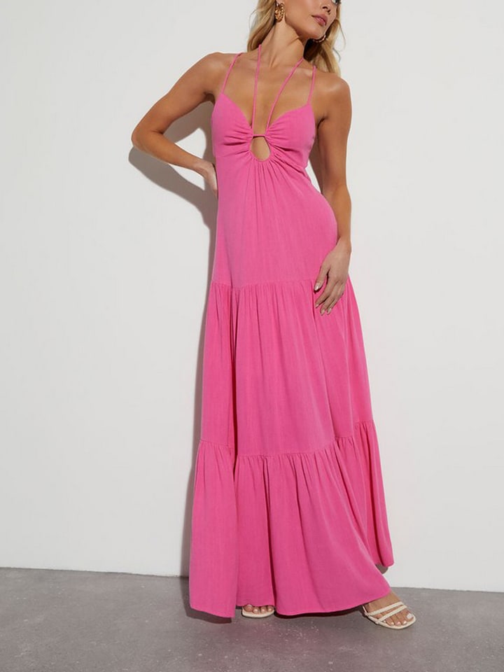 LA Angels Kleid in Pink günstig kaufen