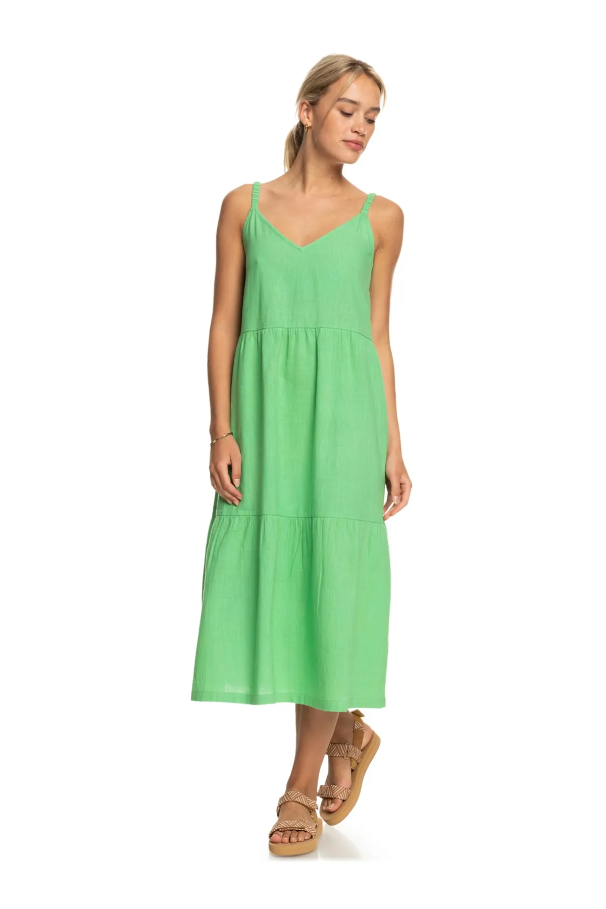 Roxy  Kleid ERJWD03699 ABSINTH GRÜN