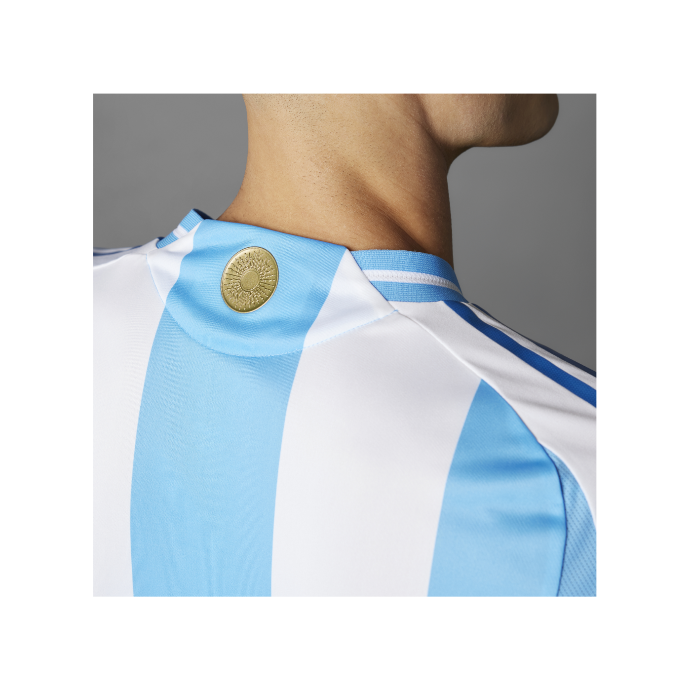 adidas Argentinien Auth. Trikot Home Copa America 2024 Weiss
