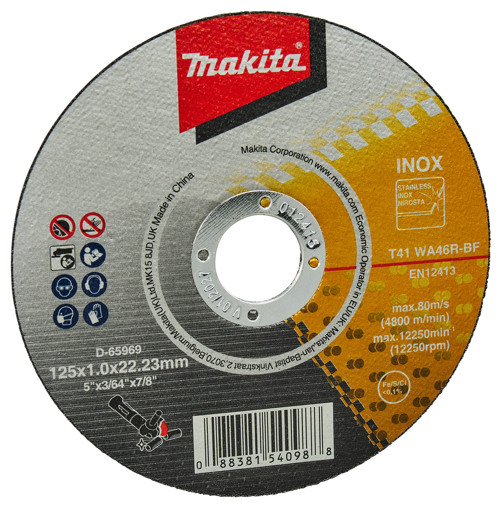 Makita Accessories D-65969-50 Rezni disk od nehrđajućeg čelika, veliko pakovanje
