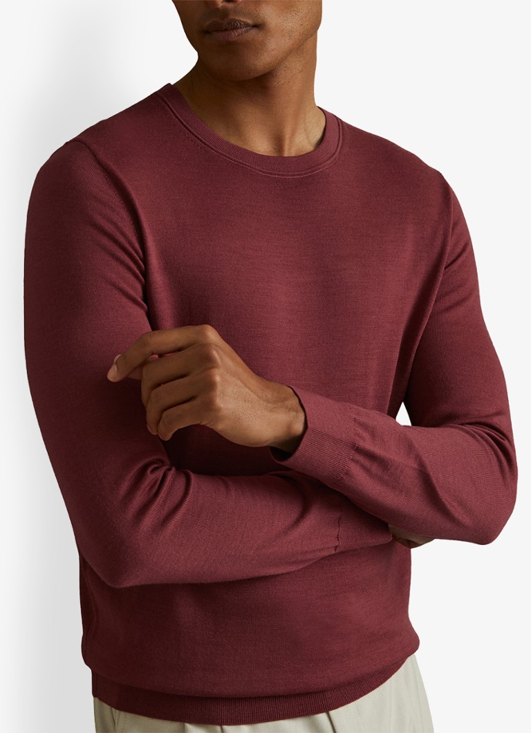 Reiss Wessex fine knitted wool sweater