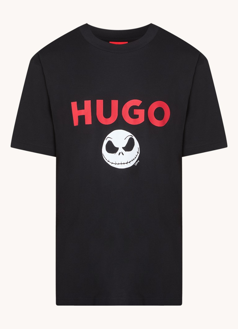Tričko HUGO BOSS Dightmare s logom a potlačou na chrbte