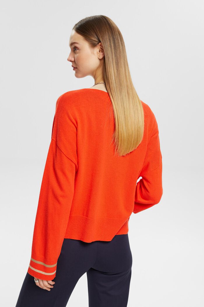 Cardigan mit V-Ausschnitt