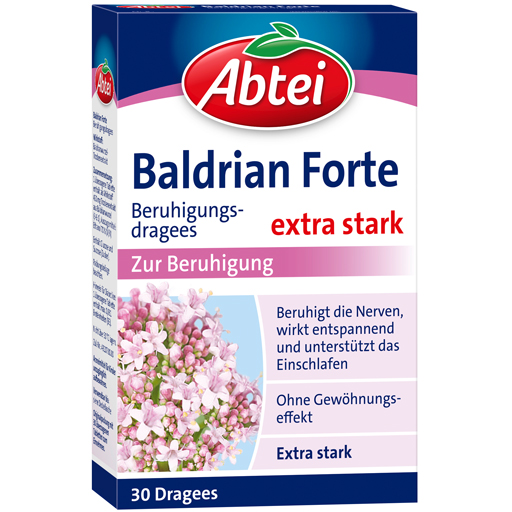 ABTEI Baldrian forte überzogene Tabletten  30 St  Tabletten, überzogen