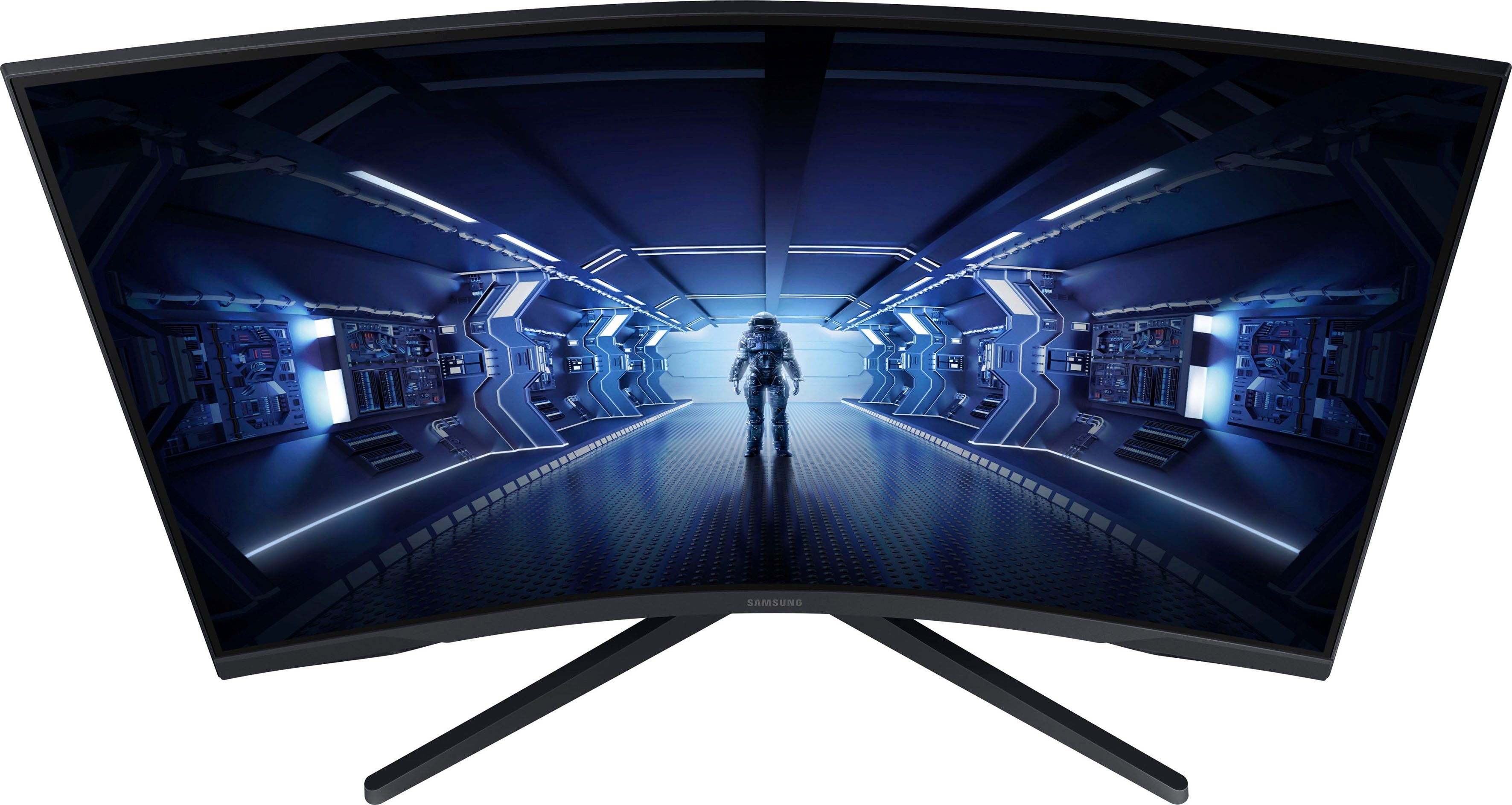Samsung Odyssey G5 C27G54TQBU Curved-Gaming-LED-Monitor (68,6 cm/27 