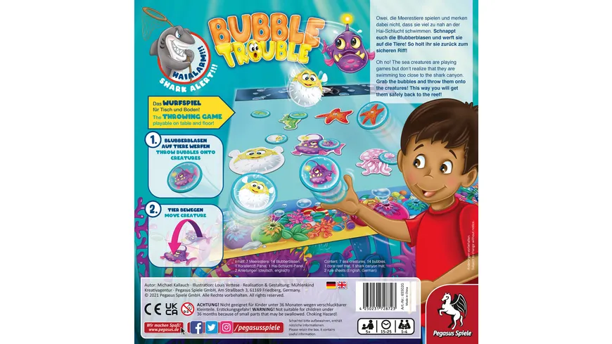 Pegasus - Bubble Trouble (deutsch/englisch)