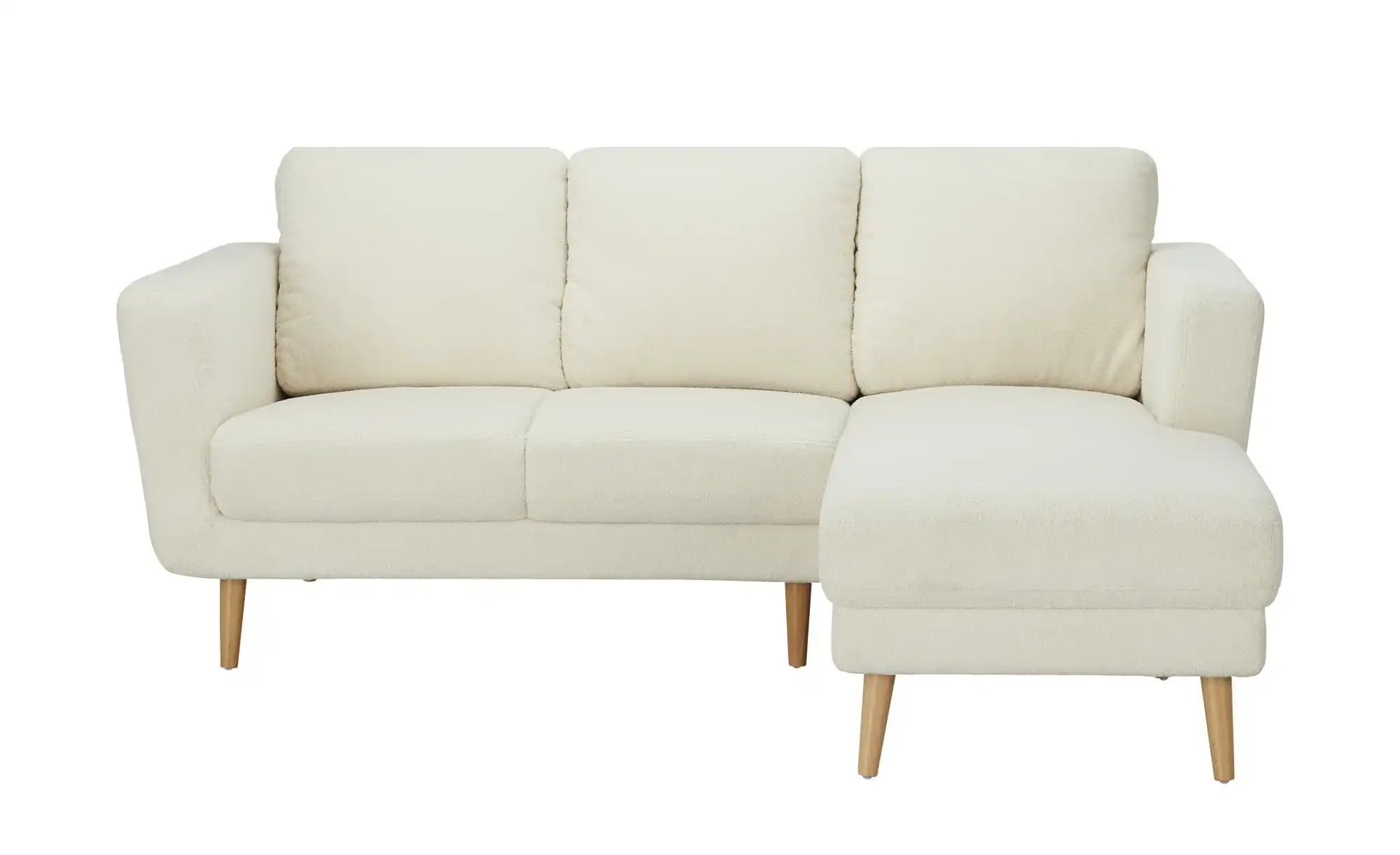 Primo Ecksofa Teddystoff Scandi 2235
