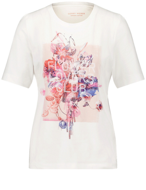 Nachhaltiges Halbarmshirt mit Frontprint