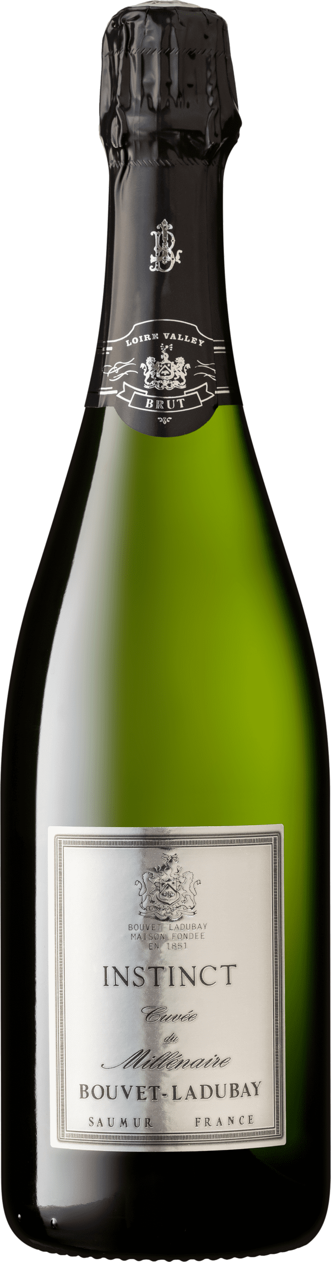 Bouvet Ladubay: Instinct Cuvée du Millenaire Saumur Brut Flaschengärung 2018