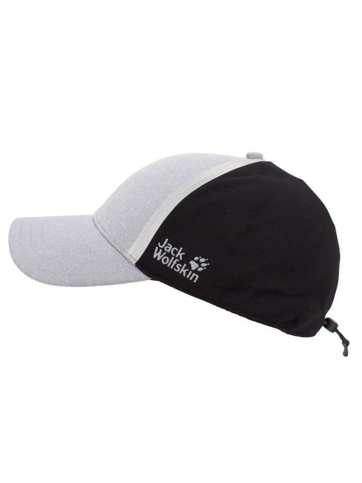 Jack Wolfskin Accessoires New Seamless Athletic Cap Basecap in Grau günstig kaufen L
