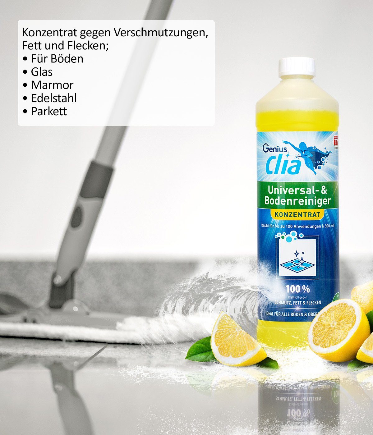 Genius Genius Clia Universal- und Bodenreiniger Konzentrat Allzweckreiniger