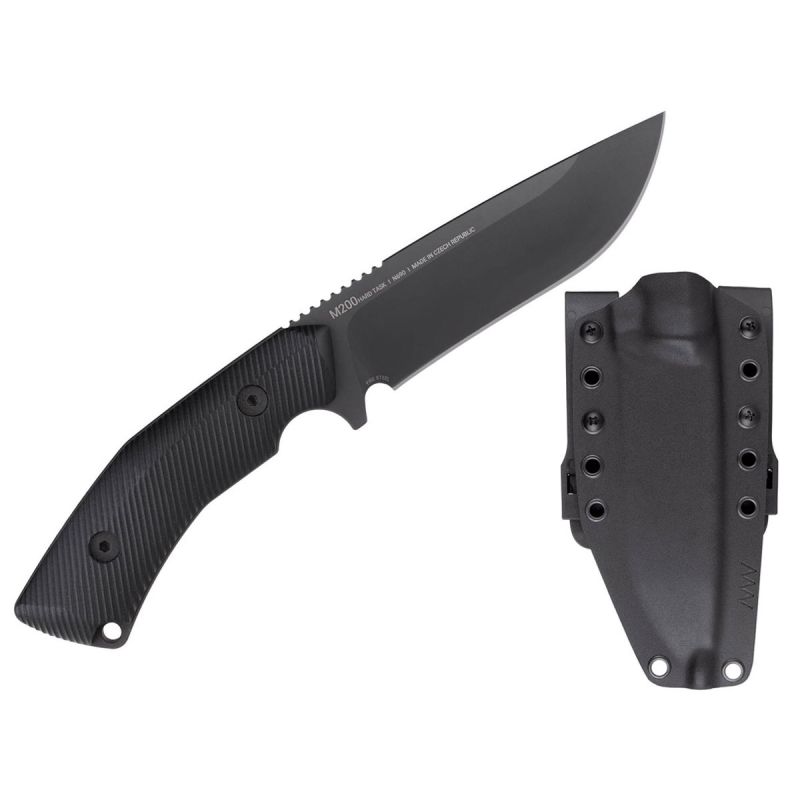 ANV Knives M200 HT DLC Black Kydex Sheath ANVM200-001