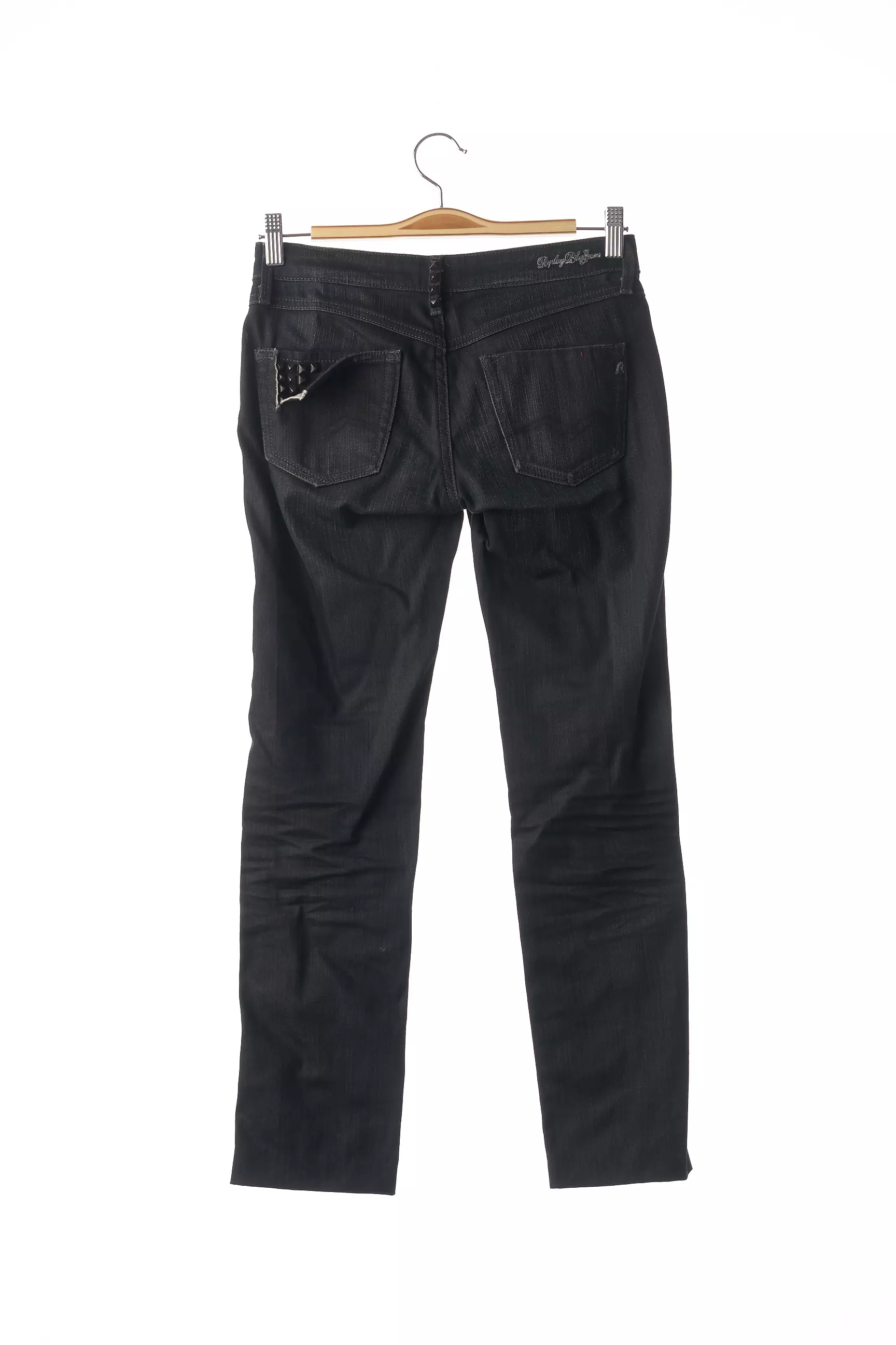 Replay Jeans Coupe Slim Femme couleur bleu