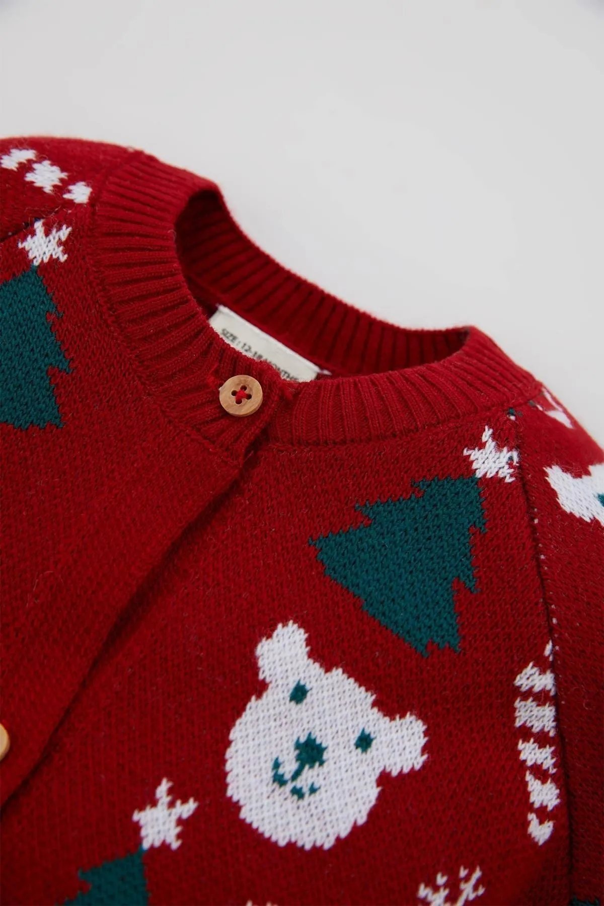 DeFacto  Strickoverall-Mütze für Babys mit Neujahrsmotiv, 2er-Set