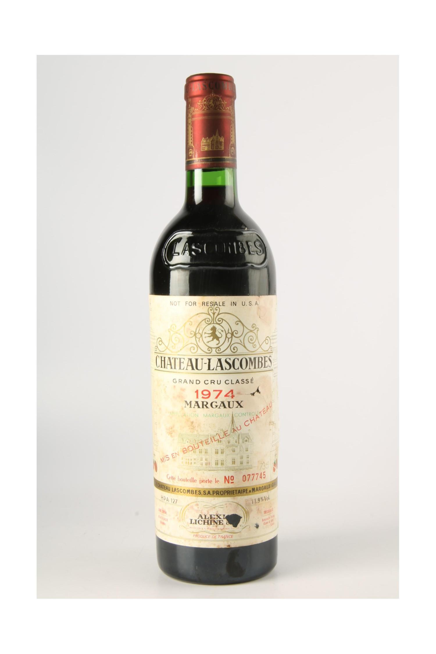 Château Lascombes 1974, Margaux