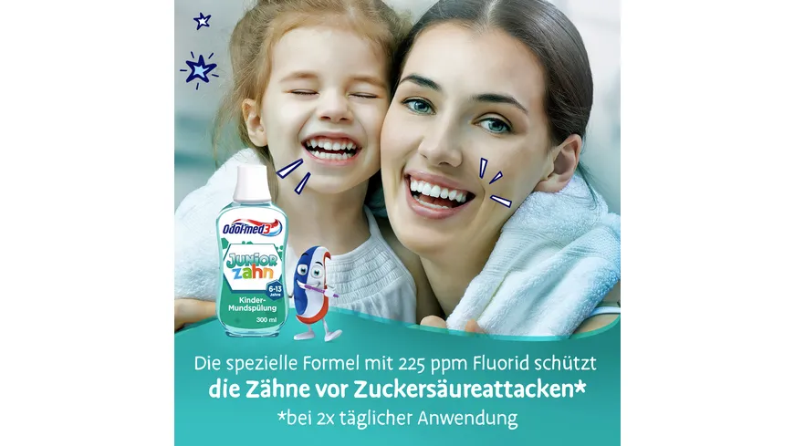 Odol-med3 Juniorzahn Mundspülung 300ml 300 ml