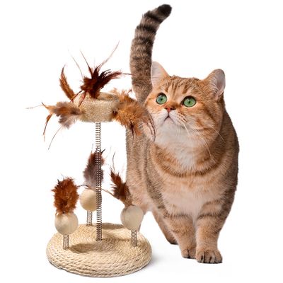 Karlie Katzenspielzeug Nava Sisal und Luffa