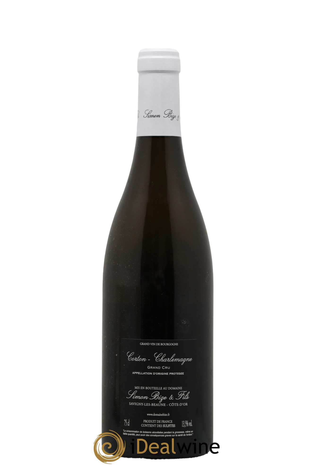 Corton-Charlemagne Grand Cru Simon Bize & Fils  2018 - Lot de 1 Bouteille