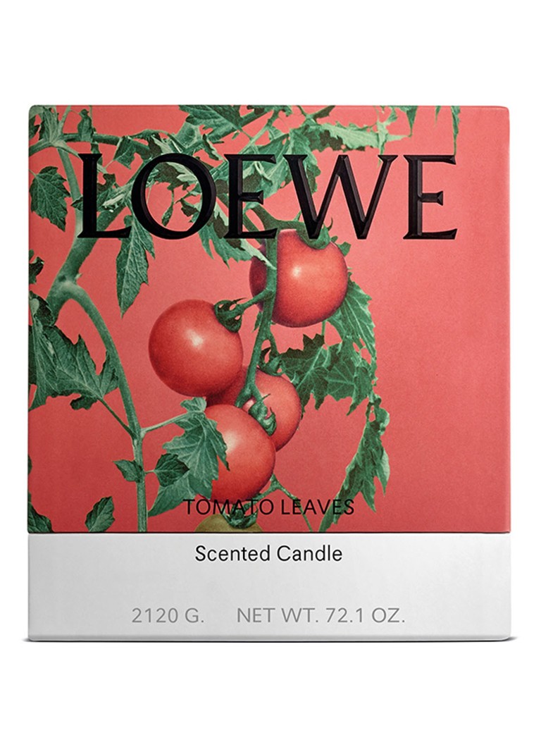 LOEWE Lielo tomātu lapu svece - aromātiskā svece 2120 grami